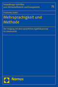 Zedler |  Zedler, F: Mehrsprachigkeit und Methode | Buch |  Sack Fachmedien