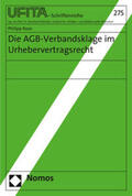 Roos |  Die AGB-Verbandsklage im Urhebervertragsrecht | Buch |  Sack Fachmedien