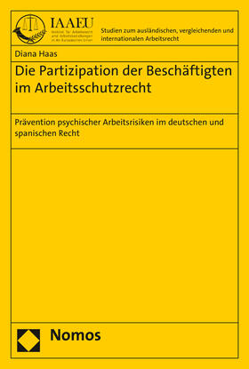 Haas |  Haas, D: Partizipation der Beschäftigten/Arbeitsschutzrecht | Buch |  Sack Fachmedien