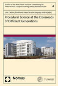Cadiet / Hess / Requejo Isidro |  Procedural Science at the Crossroads of Differ. Generations | Buch |  Sack Fachmedien