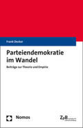 Decker |  Parteiendemokratie im Wandel | Buch |  Sack Fachmedien