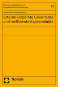 Klormann |  Klormann, P: Externe Corporate Governance | Buch |  Sack Fachmedien