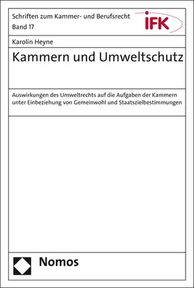 Heyne |  Kammern und Umweltschutz | Buch |  Sack Fachmedien