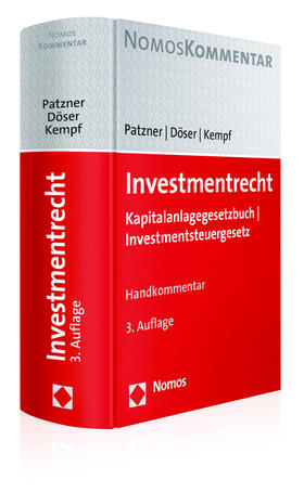 Patzner / Döser / Kempf | Investmentrecht | Buch | 978-3-8487-2624-0 | sack.de