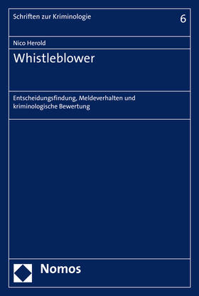 Herold | Whistleblower | Buch | 978-3-8487-2691-2 | sack.de