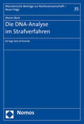 Beck |  Die DNA-Analyse im Strafverfahren | Buch |  Sack Fachmedien