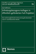 Hoffmann |  Hoffmann, A: Erfindungsbezogene Auflagen/FuE-Projekten | Buch |  Sack Fachmedien