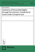 Márton |  Márton, E: Violations of Personality Rights | Buch |  Sack Fachmedien