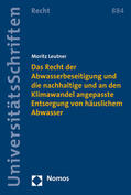 Leutner |  Leutner, M: Recht der Abwasserbeseitigung | Buch |  Sack Fachmedien