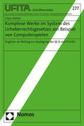 Oehler |  Komplexe Werke im System des Urheberrechtsgesetzes am Beispiel von Computerspielen | Buch |  Sack Fachmedien