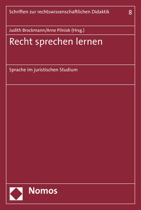 Brockmann / Pilniok | Recht sprechen lernen | Buch | 978-3-8487-2819-0 | sack.de