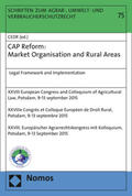 Norer |  CAP Reform: Market Organisation and Rural Areas | Buch |  Sack Fachmedien