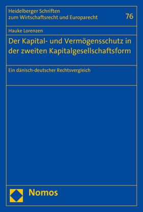 Lorenzen | Lorenzen, H: Kapital- und Vermögensschutz in der zweiten Kap | Buch | 978-3-8487-2888-6 | sack.de