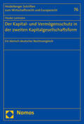 Lorenzen |  Lorenzen, H: Kapital- und Vermögensschutz in der zweiten Kap | Buch |  Sack Fachmedien