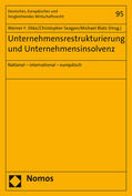 Ebke / Seagon / Blatz |  Unternehmensrestrukturierung und Unternehmensinsolvenz | Buch |  Sack Fachmedien
