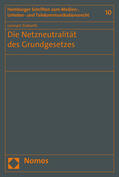 Ziebarth |  Ziebarth, L: Netzneutralität des Grundgesetzes | Buch |  Sack Fachmedien