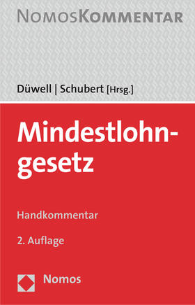Düwell / Schubert |  Mindestlohngesetz | Buch |  Sack Fachmedien