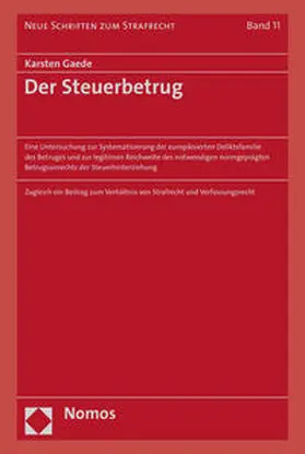 Gaede | Der Steuerbetrug | Buch | 978-3-8487-3026-1 | sack.de