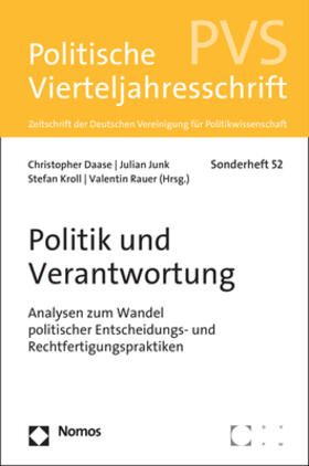 Daase / Rauer / Junk |  Politik und Verantwortung | Buch |  Sack Fachmedien