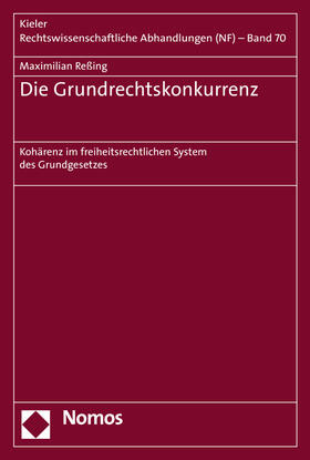 Reßing | Die Grundrechtskonkurrenz | Buch | 978-3-8487-3148-0 | sack.de