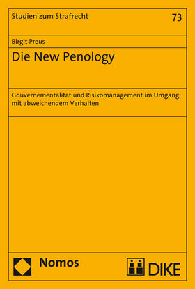 Preus | Die New Penology | Buch | 978-3-8487-3158-9 | sack.de