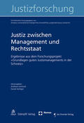 Lienhard / Kettiger |  Justiz zwischen Management und Rechtsstaat | Buch |  Sack Fachmedien