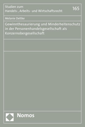 Dettke | Dettke, M: Gewinnthesaurierung und Minderheitenschutz | Buch | 978-3-8487-3193-0 | sack.de