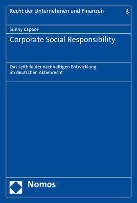 Kapoor | Corporate Social Responsibility | Buch | 978-3-8487-3195-4 | sack.de
