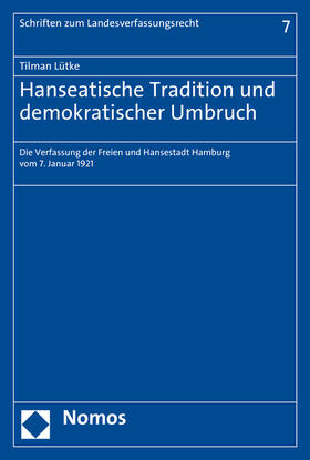 Lütke |  Lütke, T: Hanseatische Tradition und demokratischer Umbruch | Buch |  Sack Fachmedien