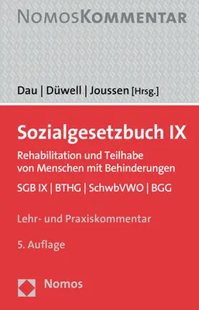 Dau / Düwell / Joussen |  Sozialgesetzbuch IX | Buch |  Sack Fachmedien