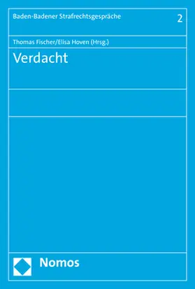 Fischer / Hoven |  Verdacht | Buch |  Sack Fachmedien