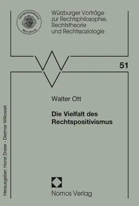 Ott |  Die Vielfalt des Rechtspositivismus | Buch |  Sack Fachmedien