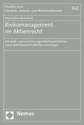 Berenbrok |  Berenbrok, M: Risikomanagement im Aktienrecht | Buch |  Sack Fachmedien