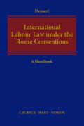 Deinert |  Deinert, O: International Labour Law under Rome Conventions | Buch |  Sack Fachmedien