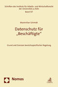 Schmidt |  Schmidt, M: Datenschutz für "Beschäftigte" | Buch |  Sack Fachmedien