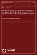 Schröder |  Überschuldung privater Haushalte und die Möglichkeit der Restschuldbefreiung | Buch |  Sack Fachmedien