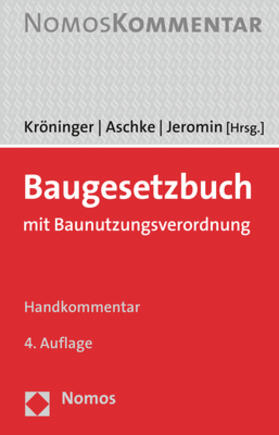Kröninger / Aschke / Jeromin | Baugesetzbuch | Buch | 978-3-8487-3578-5 | sack.de