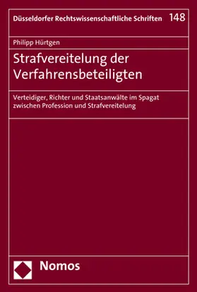 Hürtgen |  Strafvereitelung der Verfahrensbeteiligten | Buch |  Sack Fachmedien