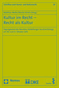 Weller / Kemle |  Kultur im Recht - Recht als Kultur | Buch |  Sack Fachmedien