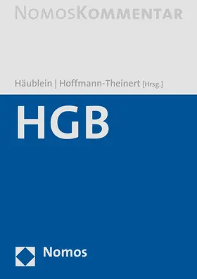 Häublein / Hoffmann-Theinert | HGB | Buch | 978-3-8487-3714-7 | www.sack.de