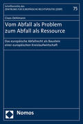 Oehlmann |  Vom Abfall als Problem zum Abfall als Ressource | Buch |  Sack Fachmedien