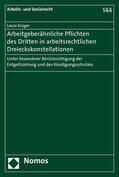 Krüger |  Krüger, L: Arbeitgeberähnliche Pflichten des Dritten | Buch |  Sack Fachmedien