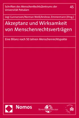 Gunnarsson / Weiß / Zimmermann |  Akzeptanz und Wirksamkeit von Menschenrechtsverträgen | Buch |  Sack Fachmedien