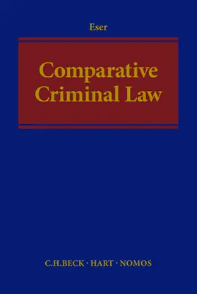 Eser |  Comparative Criminal Law | Buch |  Sack Fachmedien