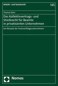 Klein |  Klein, T: Kollektivvertrags- und Streikrecht für Beamte | Buch |  Sack Fachmedien