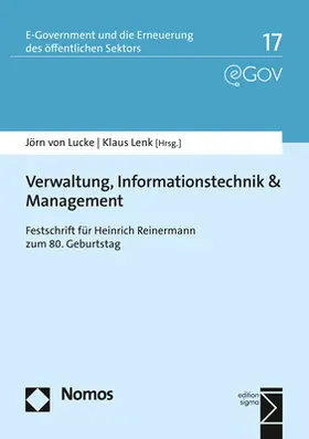 Lucke / Lenk |  Verwaltung, Informationstechnik &Management | Buch |  Sack Fachmedien