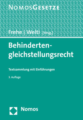 Frehe / Welti | Behindertengleichstellungsrecht | Buch | 978-3-8487-3836-6 | sack.de