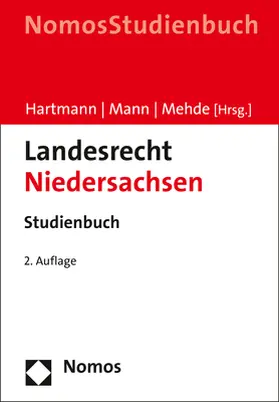 Hartmann / Mann / Mehde | Landesrecht Niedersachsen | Buch | 978-3-8487-3861-8 | www.sack.de