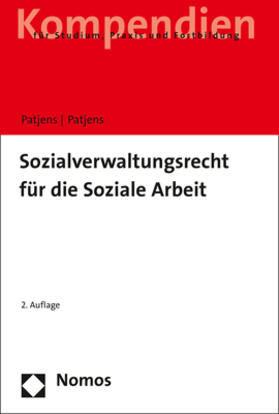 Patjens | Patjens, R: Sozialverwaltungsrecht für die Soziale Arbeit | Buch | 978-3-8487-3864-9 | sack.de