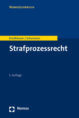 Kindhäuser / Schumann | Strafprozessrecht | Buch | sack.de